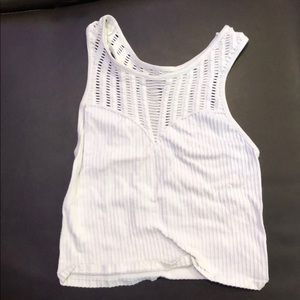 Seams Lovely O/S Tight Crop Top